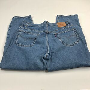 Levi's 550 42 x 30 Tag (Actual 40W 30L) Unisex High Rise Mom Dad Denim Jean